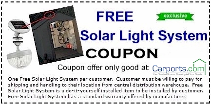 solar light coupon